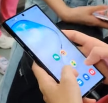 Das Samsung Galaxy Note 10 zeigt sich in der Live-Nutzung