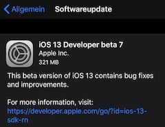 Neue iOS-13-Beta