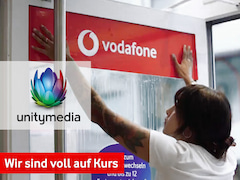 Alle Vodafone-Shops wurden neu "gebrandet", das Logo von Unitymedia wird bald Geschichte sein.