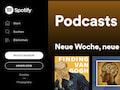 Spotify fhrt Wiedergabeliste fr Podcasts ein