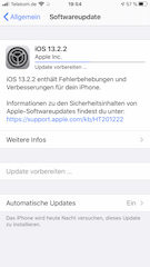 Am Donnerstag Abend wurde von Apple die iOS/iPadOS Version 13.2.2 ausgeliefert.