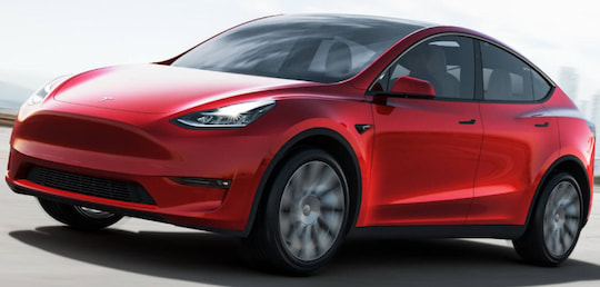 Das "Model Y" von Tesla
