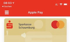 Apple Pay bei der Sparkasse