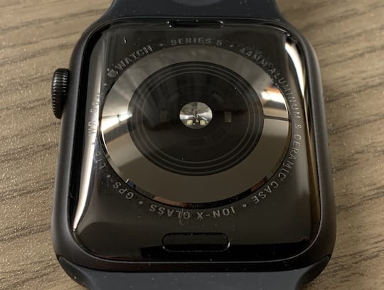 Apple Watch Series 5 von hinten