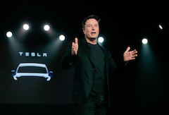 Tesla will in Brandenburg mehrere Elektromodelle bauen (im Bild: Elon Musk)