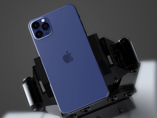 Das iPhone 12 Pro in Navy Blue