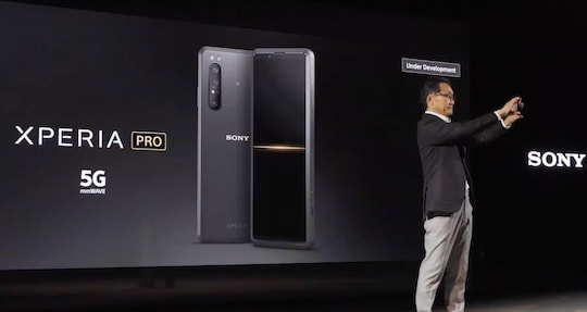 Das Sony Xperia 1 5G Pro ist noch in der Entwicklung