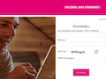 Das Online-Portal der Telekom zum webbasierten Abruf von MMS