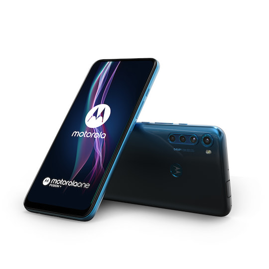 Das Motorola One Fusion+ mit 6,5-Zoll-Display, Selfie-Pop-up und Quadkamera