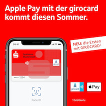 Die Sparkassen-Girocard soll sich bald mit Apple Pay nutzen lassen
