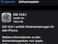 iOS 13.6.1 verfgbar