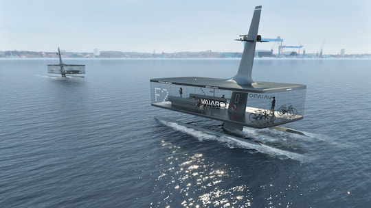 Ein Schiff ohne Besatzung nur mit Fahrgsten - eine futuristische Vorstellung