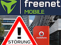 Vodafone-Netzstrung bei freenet Mobile und die Folgen
