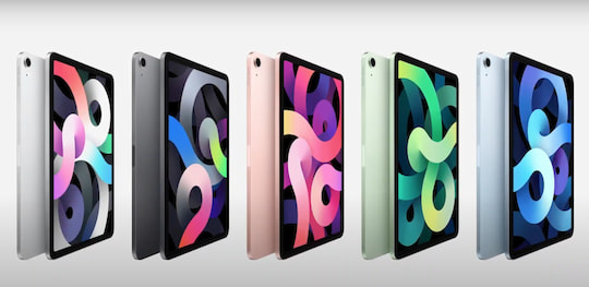 Die neuen Farben des iPad Air