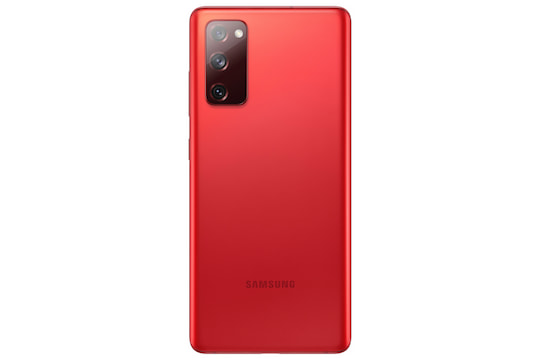 Samsung Galaxy S20 FE in "Cloud Red"