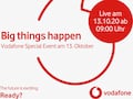 Vodafone kndigt internes Event an