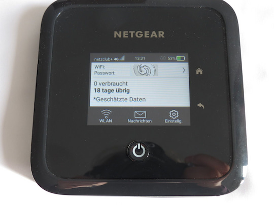 Netgear Nighthawk M5 Homescreen