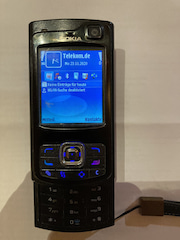 Das Nokia N80 war seinerzeit eine Sensation: 2G, 3G, WLAN, UKW-Radio und Bluetooth. Knftig ist damit maximal 2G mglich.
