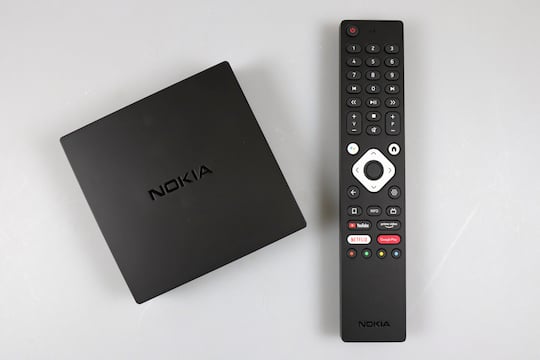 Nokia Streaming Box 8000 und Fernbedienung