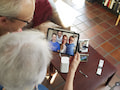 Familien hielten an Silvester per Video-Anruf Kontakt