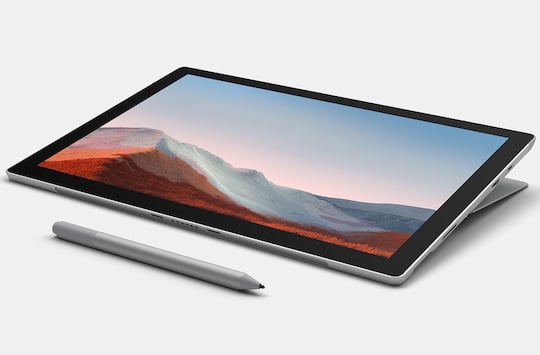 Surface Pro 7+ mit Surface Pen