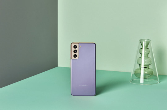 Samsung Galaxy S21 in der neuen Farbe "Phantom Violet"
