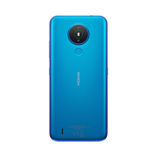 Das Nokia 1.4 in der Farbe "Fjord", einem angenehmen Blau-Ton