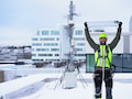 Die neue 5G-Antennenfamilie von Ericsson wiegt nur noch 20 Kilogramm