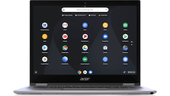Chrome OS auf einem Notebook der Firma Acer