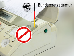 Wer wiederholt verboten Faxwerbung verschickt, kann auch noch nicht genutzte Nummern abgeschaltet bekommen.