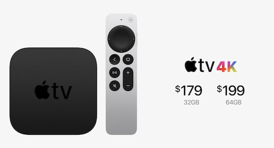 Neue Version des Apple TV 4K