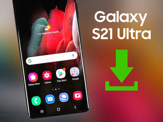 Fr die Galaxy-S21-Serie (im Bild: S21 Ultra) steht ein weiteres Software-Update zum Download bereit