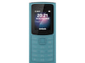Das Nokia 110 4G mit VoLTE, QVGA-Kamera und Internet in der Farbe Blau
