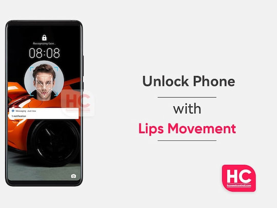 Huawei lie sich eine Lippenerkennung patentieren