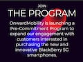 OnwardMobility wirbt fr neues Blackberry