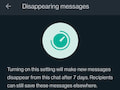 WhatsApp: Verschwindende Mitteilungen jetzt mit 90-Tage-Option
