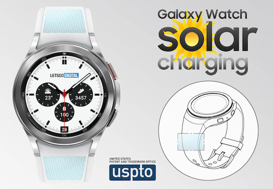 So knnte eine Samsung-Watch mit Solararmband aussehen