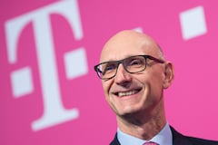 Ein gut gelaunter Telekom CEO konnte zum 20. Mal in Folge gute Quartalszahlen prsentieren.