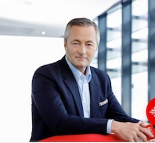 Vodafone Chef Hannes Ametsreiter bleibt "trotz Corona auf Kurs"