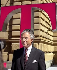 Der damalige Telekom-Chef Ron Sommer brachte 2000 die Detusche Telekom an die Brse. Fallende Kurse beendeten seine Karriere. 