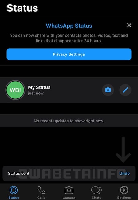 WhatsApp-Beta fr iOS: Undo-Button lscht Nachrichten mit einem Klick