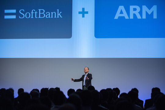 ARM gehrt zum japanischen Mischkonzern Softbank
