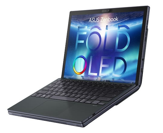 Asus ZenBook 17 Fold im Laptop-Modus