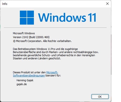 Windows 11 erhlt nach allen Updates die Endversion 469