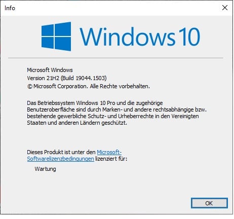 Windows 10 erhlt nach allen Updates die Endversion 1503.