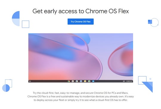 Google ldt zum Ausprobieren von Chrome OS Flex ein