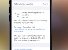 iOS 15.4 Beta 3 verffentlicht