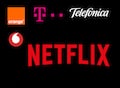 Den vier europischen Netzbetreibern Telefnica, Telekom, Orange und Vodafone bereiten Streamingdienste wie Netflix gewaltig Kopfzerbrechen.
