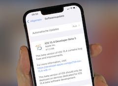 iOS 15.4 Beta 5 verfgbar
