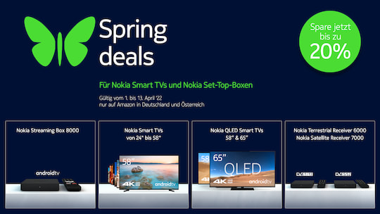 Spring Deals von Nokia-Hardware auf Amazon